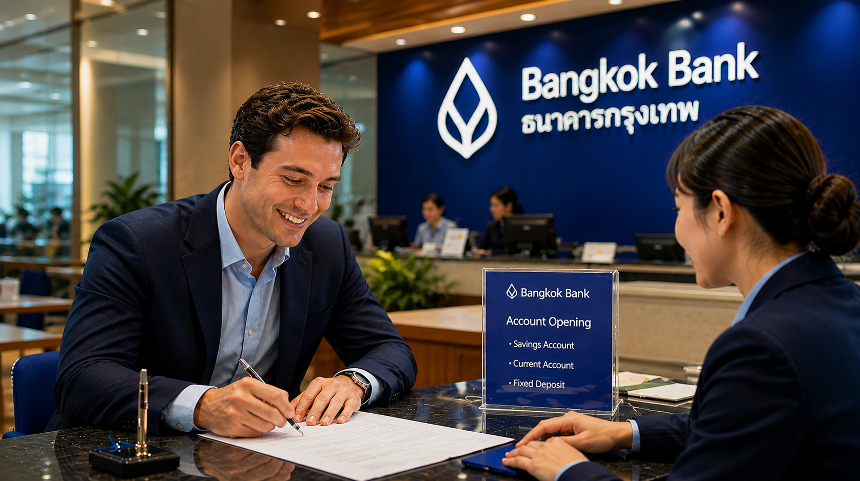 Bank Account in Bangkok BK Kasikone BK, SCB BK
